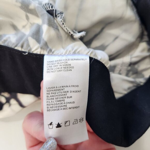 Blanc Noir Venice‎ Silk Shorts Womens M Tie Dye Lounging Lightweight Pull On - Picture 8 of 9